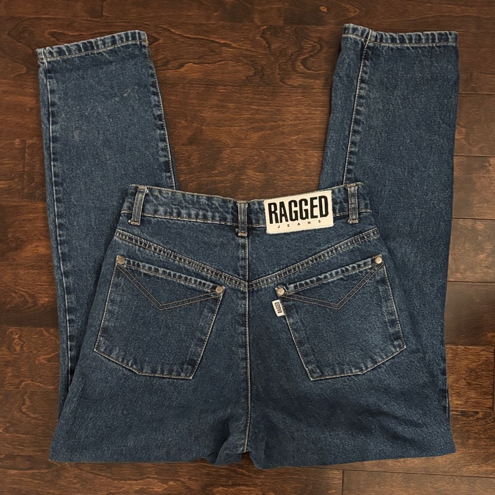 The Ragged Priest High Rise Blue Jeans - Picture 5 of 11